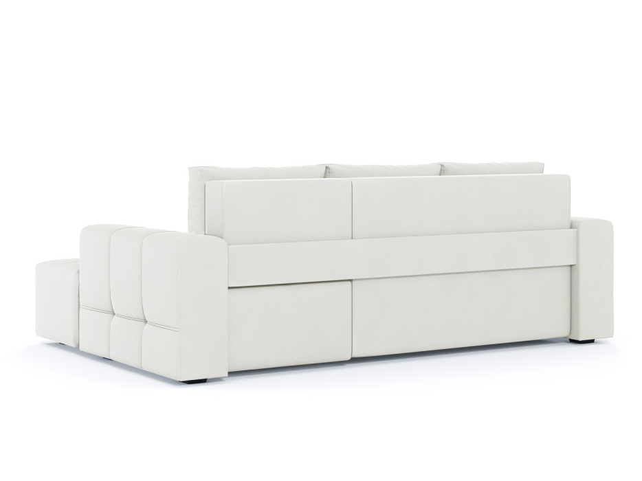 Диваны угловые в гостиную, Диван-кровать угловой Прадо, еврокнижка, велюр