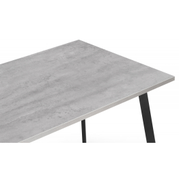 Стол деревянный Тринити Лофт 120х80х75 22 мм (Бетон светлый)