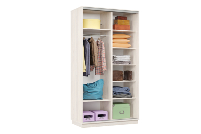 Шкаф-купе Премьер Лайт 04 Ф-1356 двухдверный