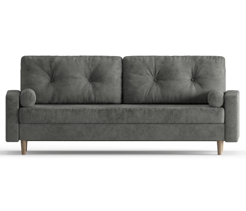 Диваны с ящиком для белья, Диван-кровать Belfast, независимый пружинный блок, велюр