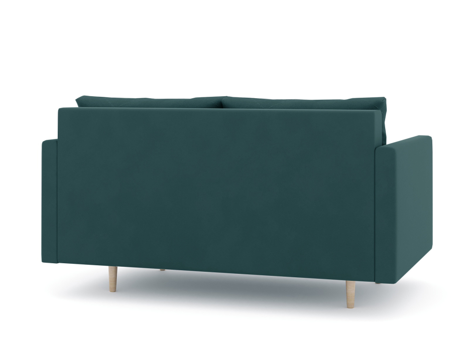 Диваны прямые кухонные, Диван прямой нераскладной Милли мини 2-х  местный с подлокотниками, велюр