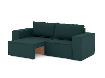 Диван-кровать Лофт еврокнижка-трансформер, велюр