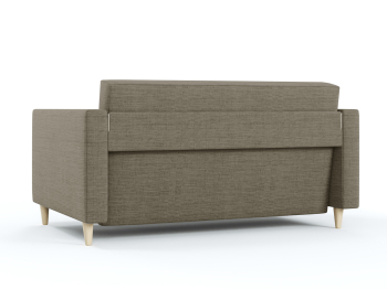 Диван-кровать еврокнижка Квадро, рогожка Люкс