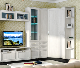 Витрина с ящиками Флоренция СБ-2398