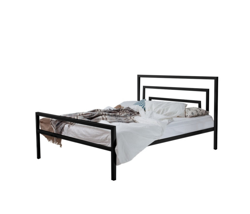 Кровати более 180 см, Металлическая кровать Атланта 1.8