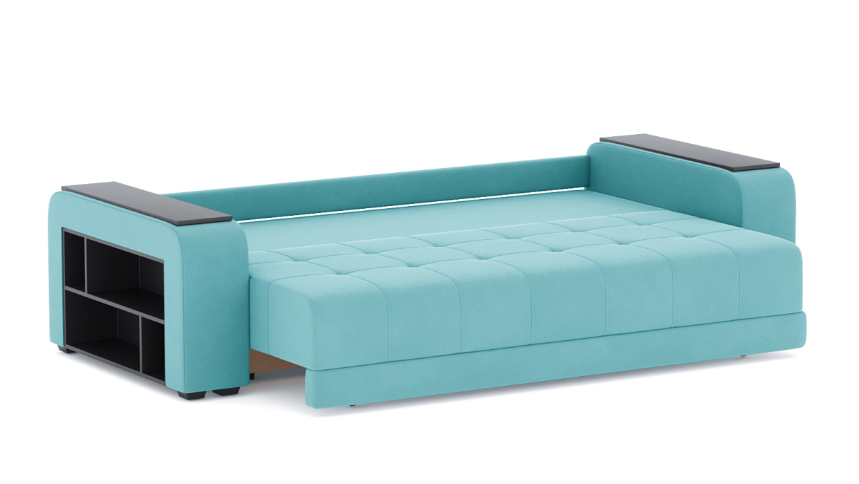 Диваны еврокнижки, Диван-кровать Дубай Лайт еврокнижка, велюр