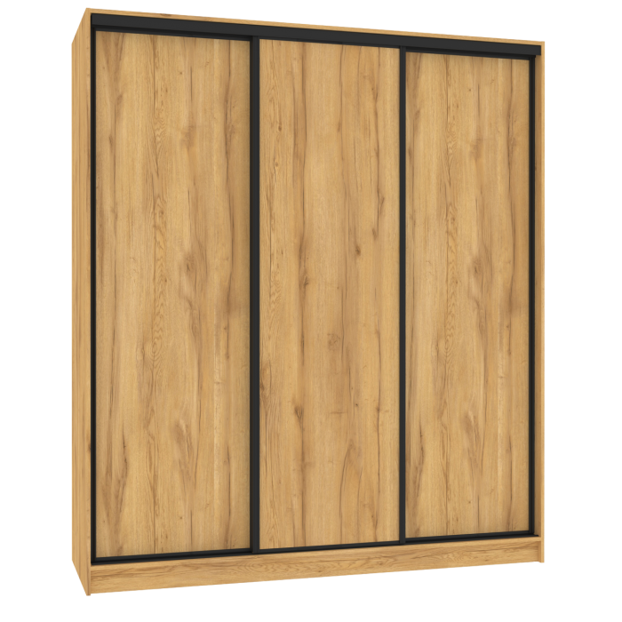 Шкафы-купе, Шкаф-купе 3-дв  Домашний 2000 лдсп/лдсп  (в2295*ш2000*г595)