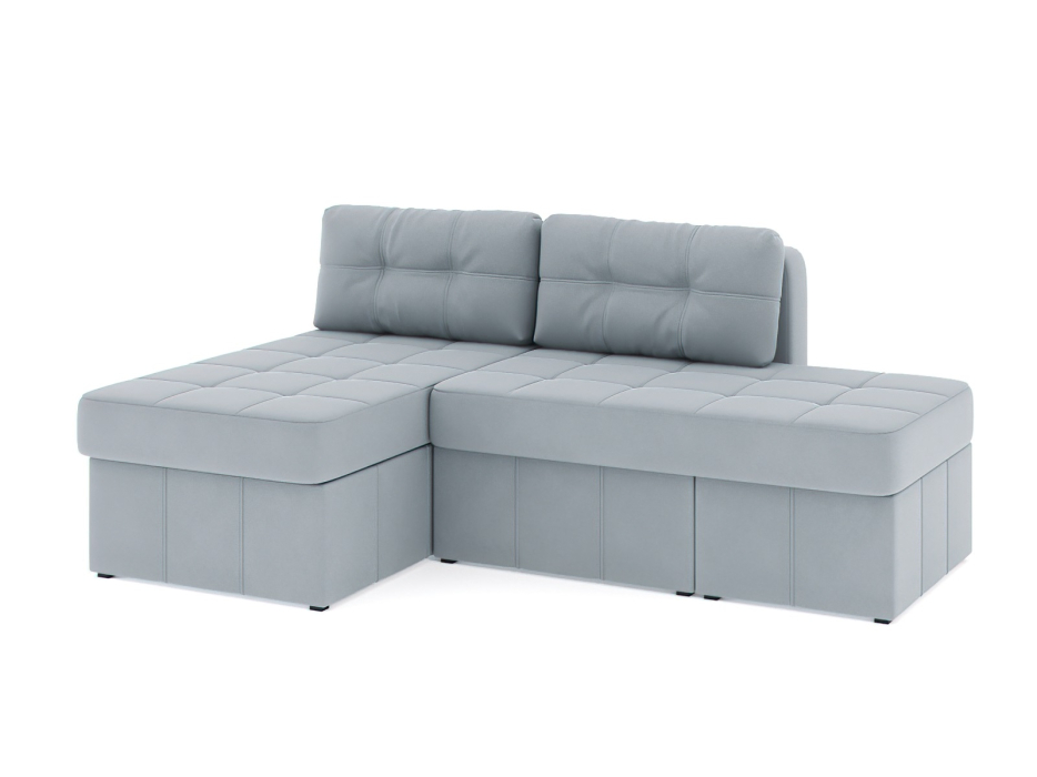 Диваны угловые в гостиную, Диван-кровать угловой Оливер Люкс еврокнижка-трансформер, велюр