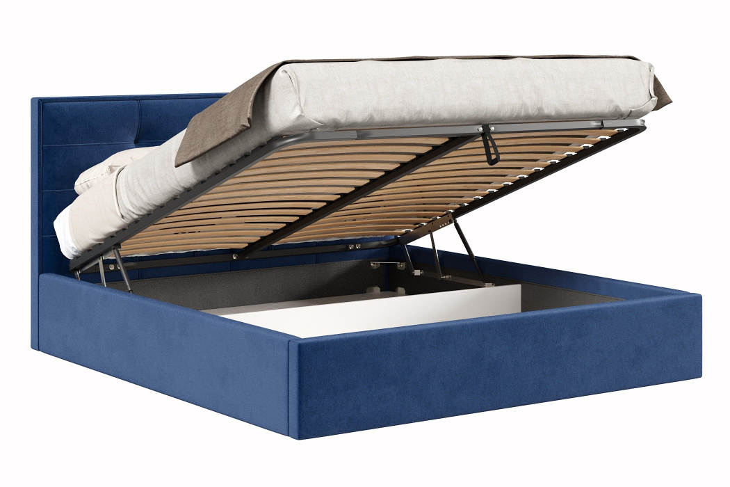Мягкая кровать, Кровать Римини 1800 с подъёмным механизмом