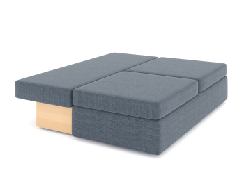 Диван-кровать еврокнижка Лавия, рогожка