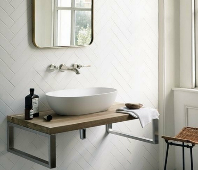 Тумбы без раковины, Полка под раковину Детройт