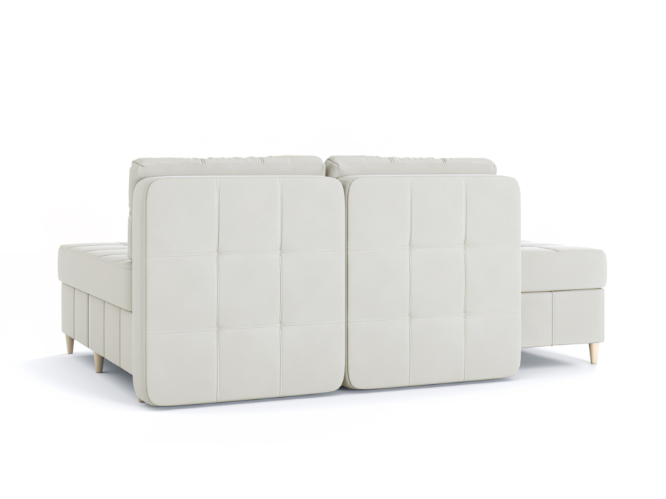 Диваны угловые в гостиную, Диван-кровать угловой Оливер Люкс 2 еврокнижка-трансформер, велюр