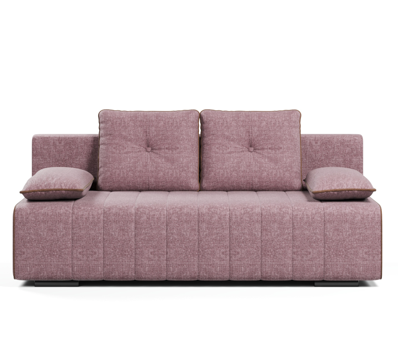 Диваны кровати со спальным местом, Диван-кровать прямой Лестер аккордеон-евро, рогожка