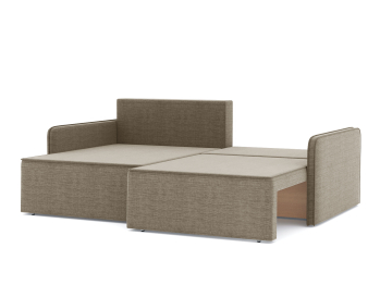 Диван-кровать угловой еврокнижка Блюм, рогожка Люкс