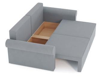 Диван-кровать еврокнижка-трасформер Флоренция, велюр