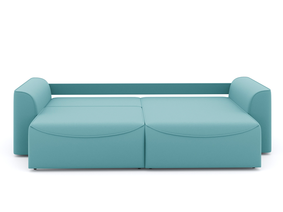 Мягкая мебель, Диван-кровать угловой Рафаэль еврокнижка НПБ, велюр