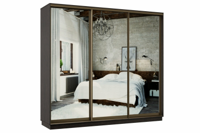 Шкаф-купе Премьер 55 Венге