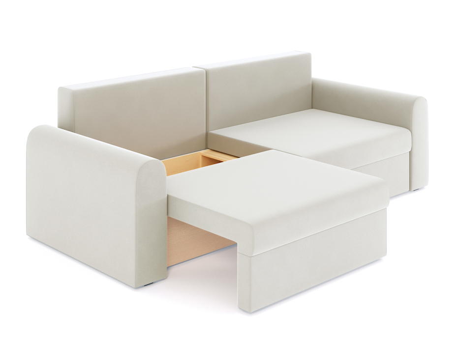 Диваны еврокнижки, Диван-кровать еврокнижка-трансформер Мэдисон, велюр