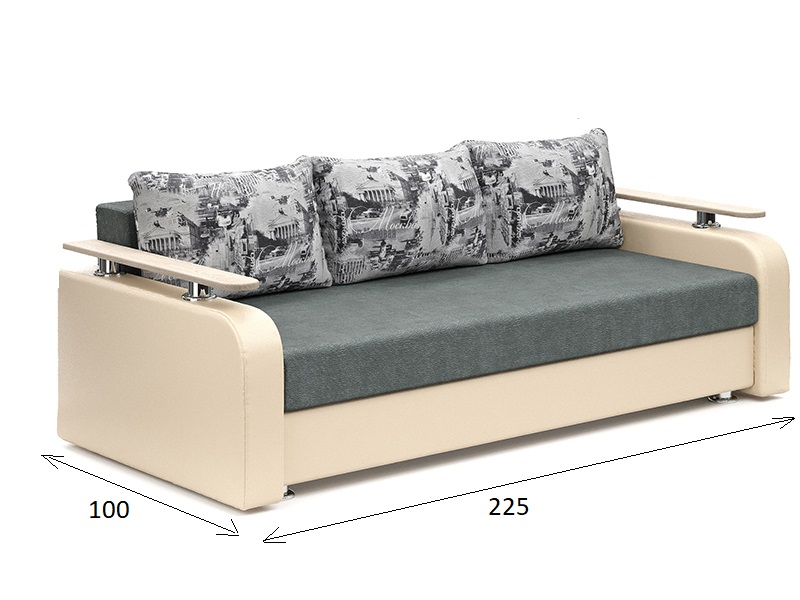 Мягкая мебель, Диван-кровать Марракеш, еврокнижка,велюр