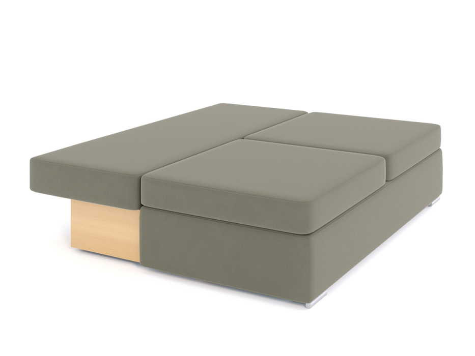 Диваны еврокнижки, Диван-кровать еврокнижка Лавия, велюр