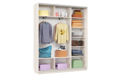 Шкаф-купе Премьер Лайт 23 (11;11;11) трехдверный