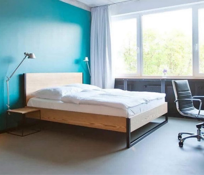 Кровати 90 см, Кровать в стиле лофт Ардено 0.9