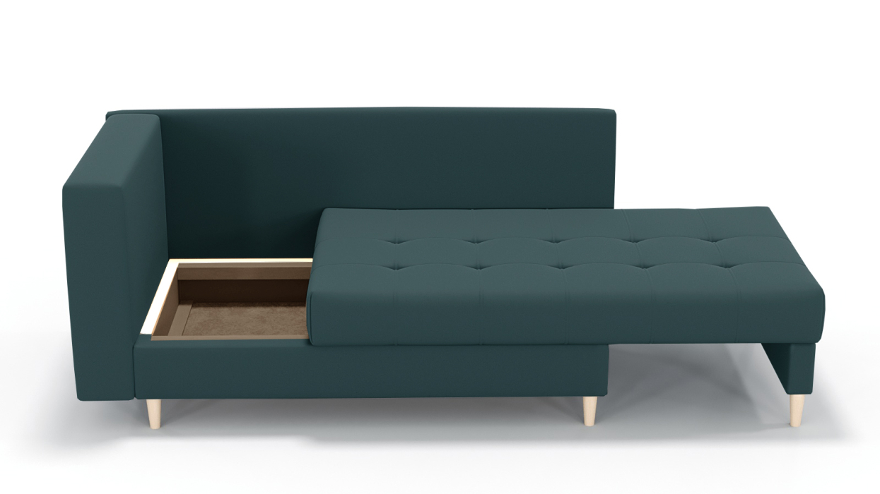 Кушетка диван, Кушетка Лея, велюр