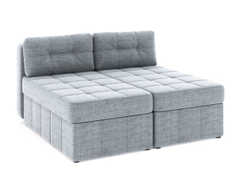 Диван-кровать угловой Оливер Люкс еврокнижка-трансформер, рогожка
