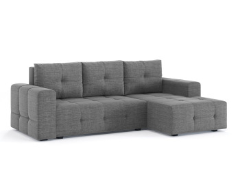 Диван-кровать угловой Прадо, еврокнижка, рогожка