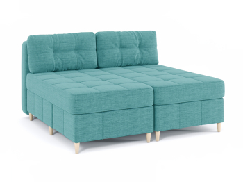 Диван-кровать угловой Оливер Люкс 2 еврокнижка-трансформер, рогожка