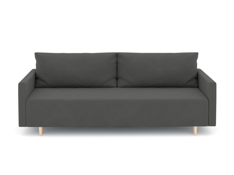 Диваны еврокнижки, Диван-кровать Милли с подлокотниками, велюр