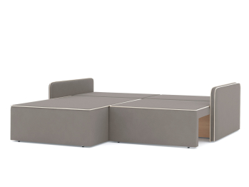 Диван-кровать угловой еврокнижка Блюм, велюр