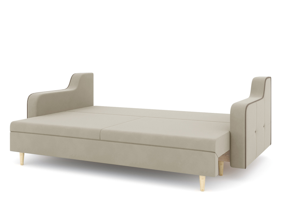 Диваны еврокнижки, Диван-кровать еврокнижка-пантограф Оникс, велюр