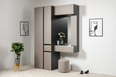 Зеркало Сидней 17.12, антрацит