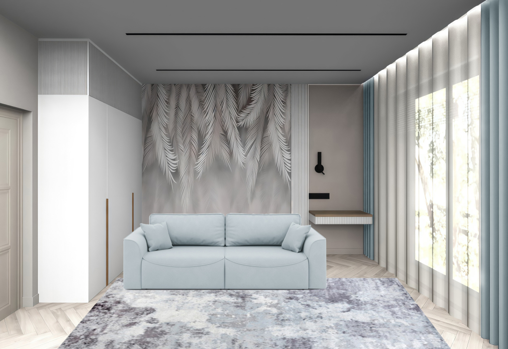 Диваны еврокнижки, Диван-кровать еврокнижка Рафаэль НПБ, велюр