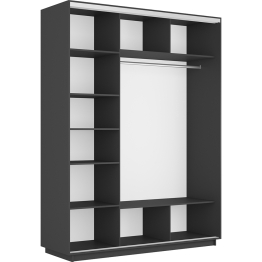 Шкаф-купе Медиум Широкий, 180х60х240