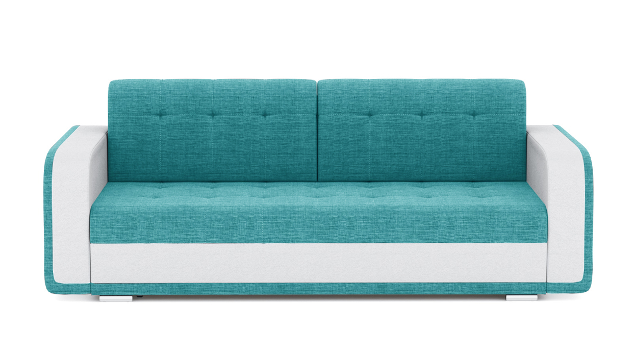 Диваны еврокнижки, Диван-кровать Генри еврокнижка, рогожка+кож.зам