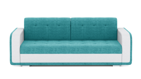 Диван-кровать Генри еврокнижка, рогожка+кож.зам