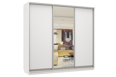 Шкаф-купе Премьер Лайт 53 (02;01;02) трехдверный