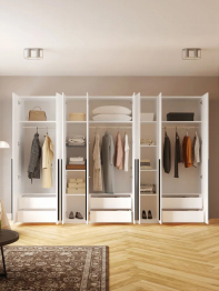 Шкаф распашной 8-ми дверный София 2200х3200х520 мм