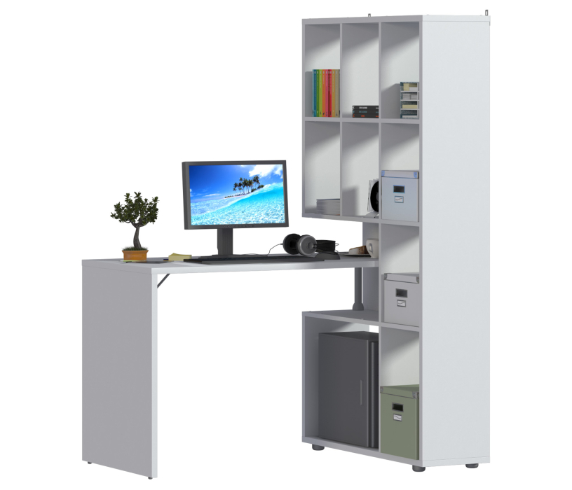 Стеллажи, Стеллаж со столом Техно СБ-2303