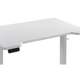 Компьютерный стол Маркос с механизмом подъема 120х75х75, белый