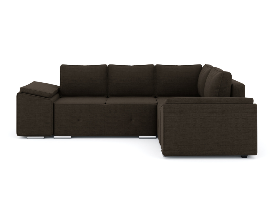 Диваны угловые в гостиную, Диван-кровать угловой Хавьер 1 ПБ еврокнижка, рогожка Люкс