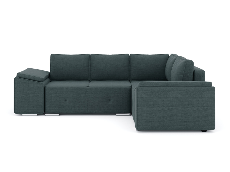 Диваны угловые в гостиную, Диван-кровать угловой Хавьер 1 ПБ еврокнижка, рогожка Люкс