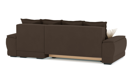 Диван-кровать угловой Нордвикс Мини, велюр