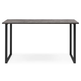 Деревянный стол Лиман 140 х 80 (черные ноги)