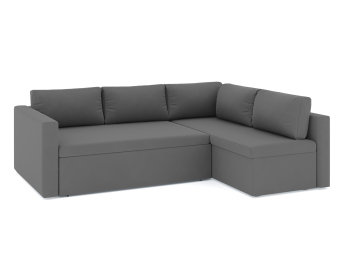 Диван-кровать угловой Мансберг дельфин, велюр