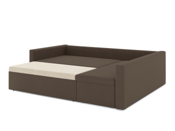 Диван-кровать угловой Мансберг дельфин, велюр