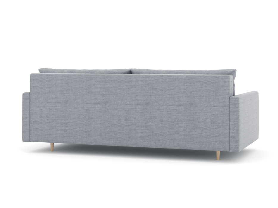 Диваны еврокнижки, Диван-кровать Милли с подлокотниками, рогожка Люкс