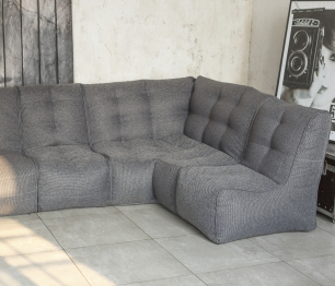 Модульный диван SHAPE (бескаркасный) угловой +3